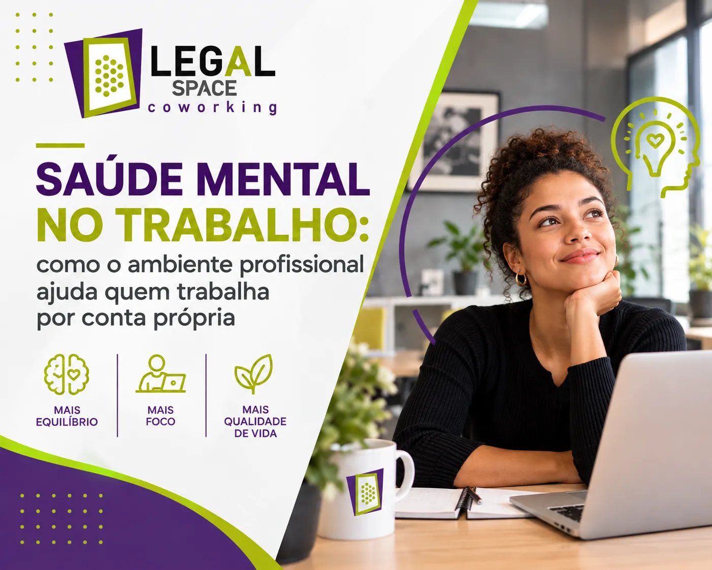 Saúde mental no trabalho: como o ambiente profissional ajuda quem trabalha por conta própria 