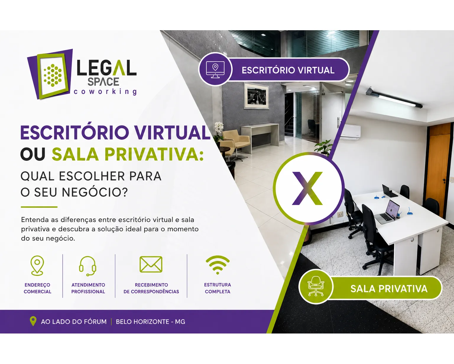 Escritório virtual ou sala privativa: qual escolher para o seu negócio? 